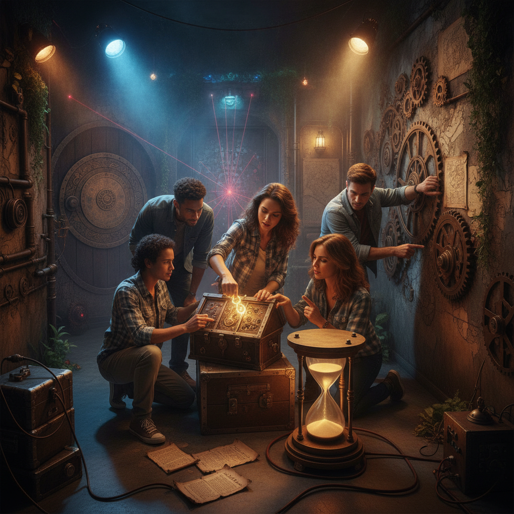 Escape Room Design: Lessons in Puzzle Craft and Flow State