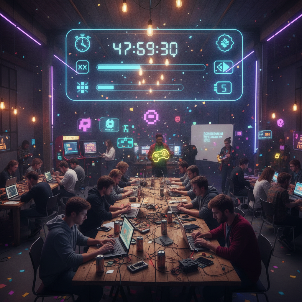 Game Jams: Creativity Under Constraint in 48 Hours